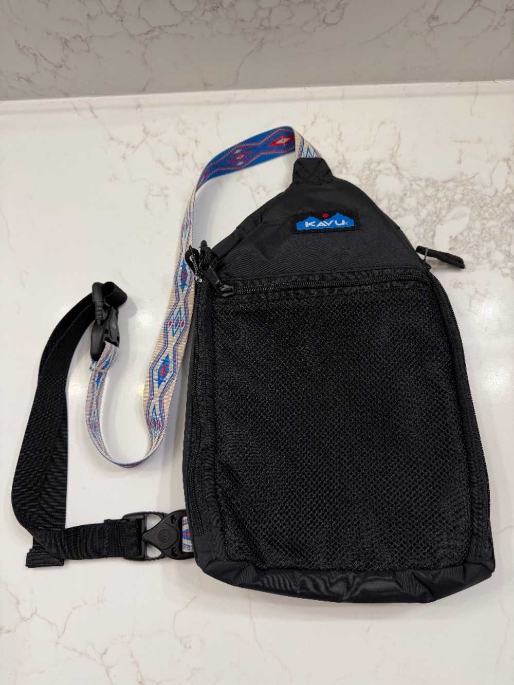 KAVU Yoho Sling Rucksack Semi Padded Water Resistant Double SidedMini Backpack
